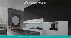 Desktop Screenshot of masters-kuechen.de
